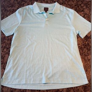 ✅NWT 14th and Union Polo shirt Men’s XL in beautiful aqua color. SOFT fabric!